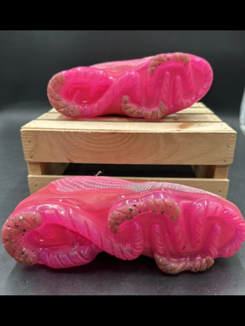 Nike Wmns Air VaporMax 2021 Flyknit 'Hyper Pink' Sneakers Size 8 Used Like New